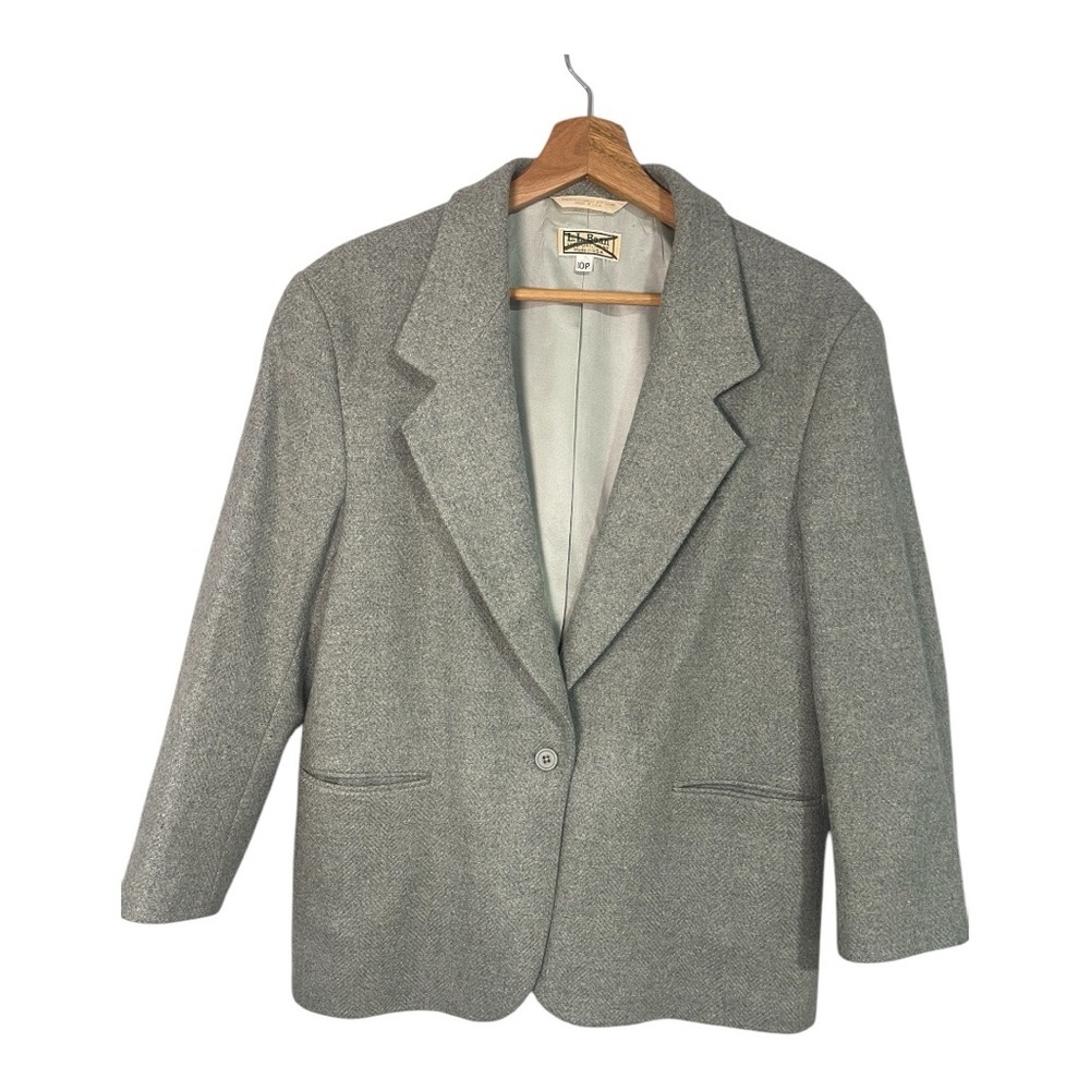 LL.Bean wool blazer size 10p